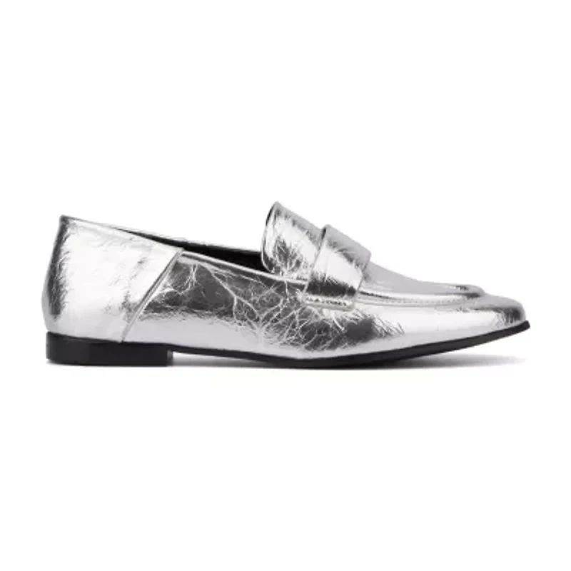 Torgeis Carleigh Womens Moc Closed Toe Loafers