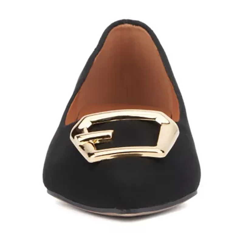 Torgeis Hartwell Womens Pointed Closed Toe Ballet Flats