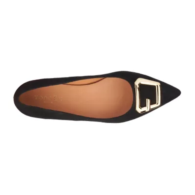 Torgeis Hartwell Womens Pointed Closed Toe Ballet Flats