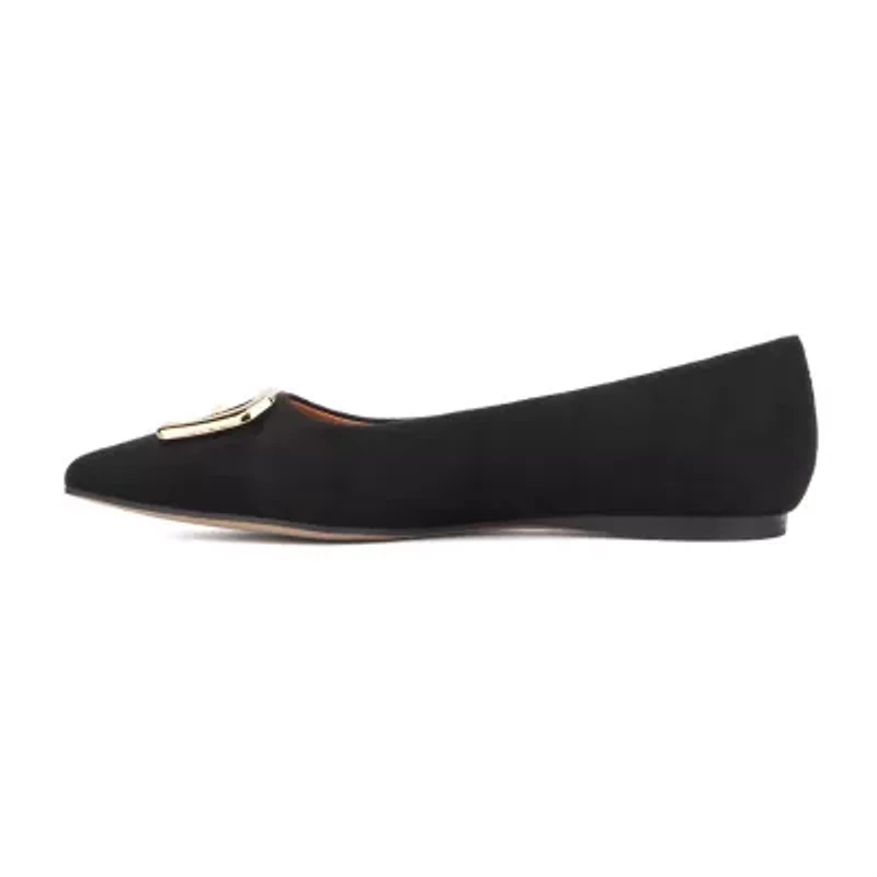 Torgeis Hartwell Womens Pointed Closed Toe Ballet Flats