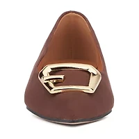 Torgeis Hartwell Womens Pointed Closed Toe Ballet Flats