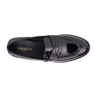 Torgeis Sabina Womens Pointed Closed Toe Loafers