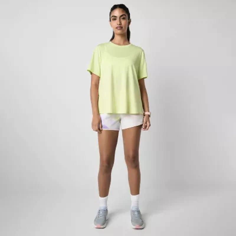 Xersion Womens Performance Crew Neck Short Sleeve T-Shirt