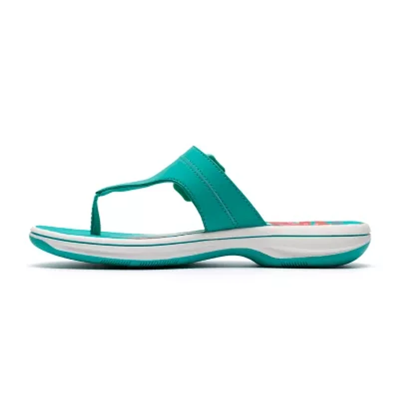 Clarks Cloudsteppers Womens Breeze Cove Flip-Flops