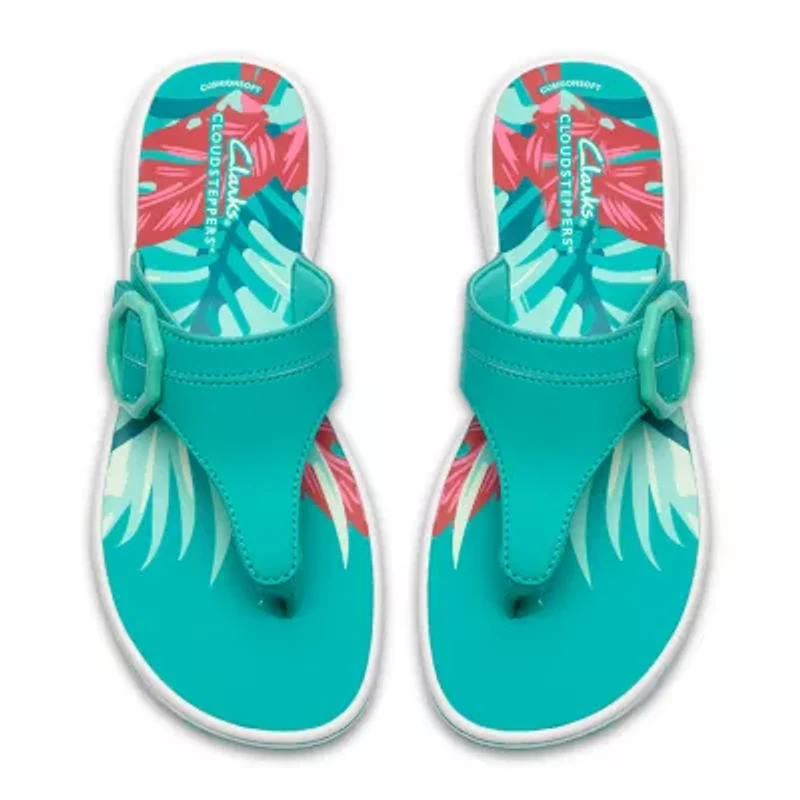Clarks Cloudsteppers Womens Breeze Cove Flip-Flops
