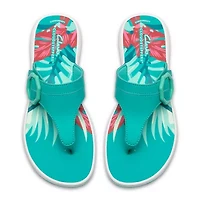 Clarks Cloudsteppers Womens Breeze Cove Flip-Flops