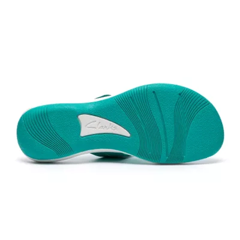 Clarks Cloudsteppers Womens Breeze Cove Flip-Flops