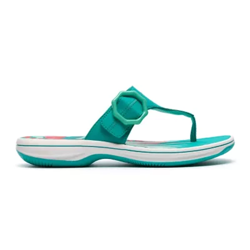 Clarks Cloudsteppers Womens Breeze Cove Flip-Flops