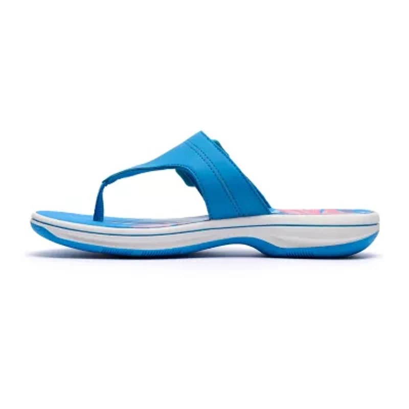 Clarks Cloudsteppers Womens Breeze Cove Flip-Flops
