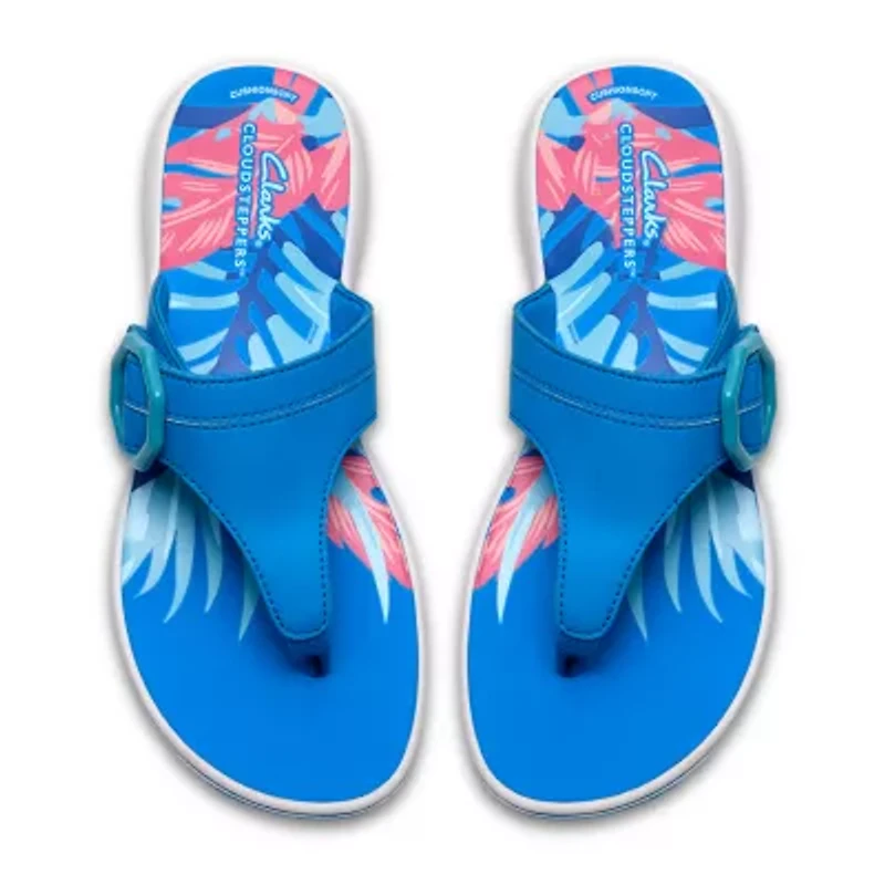 Clarks Cloudsteppers Womens Breeze Cove Flip-Flops