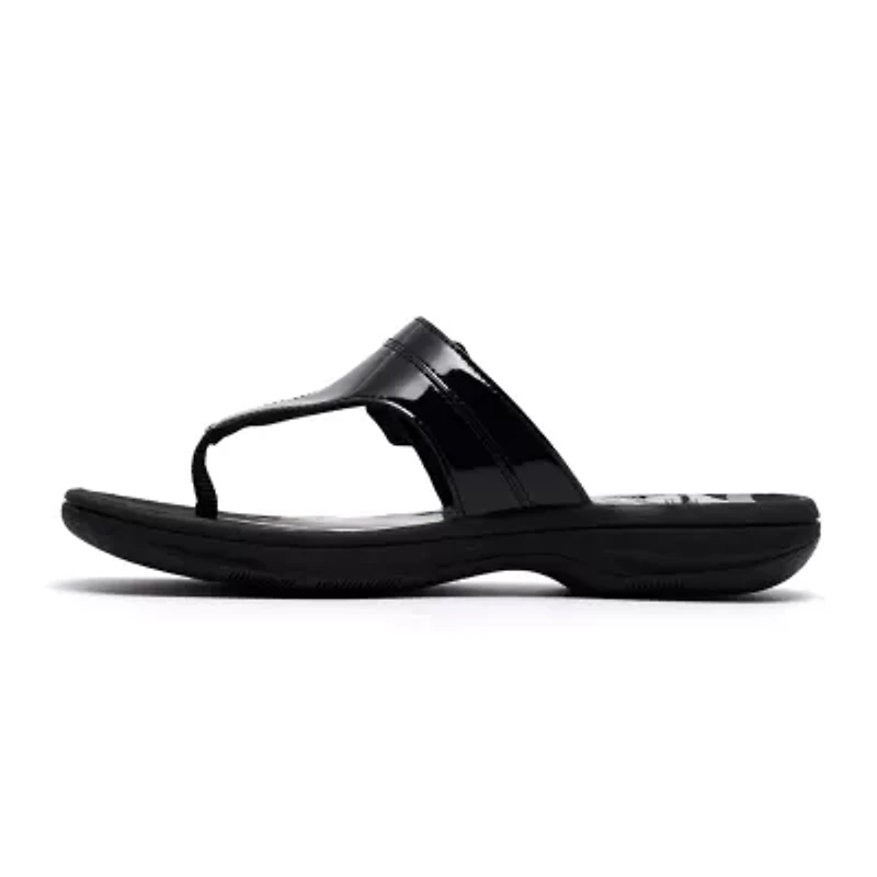 Clarks Cloudsteppers Womens Breeze Cove Flip-Flops