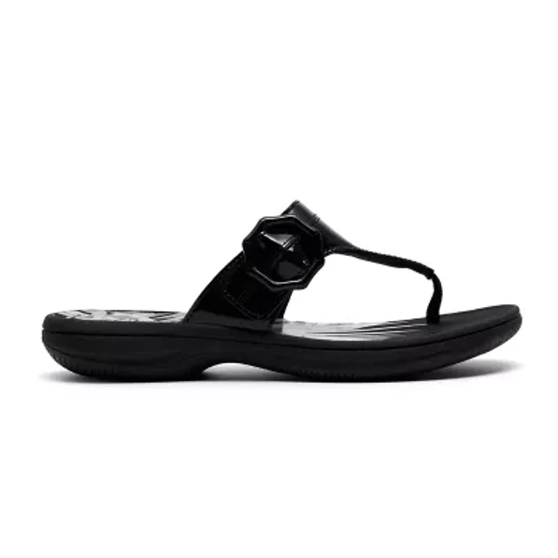 Clarks Cloudsteppers Womens Breeze Cove Flip-Flops