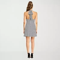B. Smart Womens Juniors Halter Neck Babydoll Dress