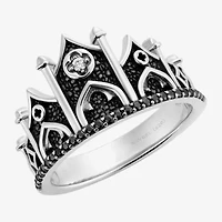 Harry Potter (F/Si2) Womens Lab Grown Diamond Accent Genuine Spinel Sterling Silver Cocktail Ring