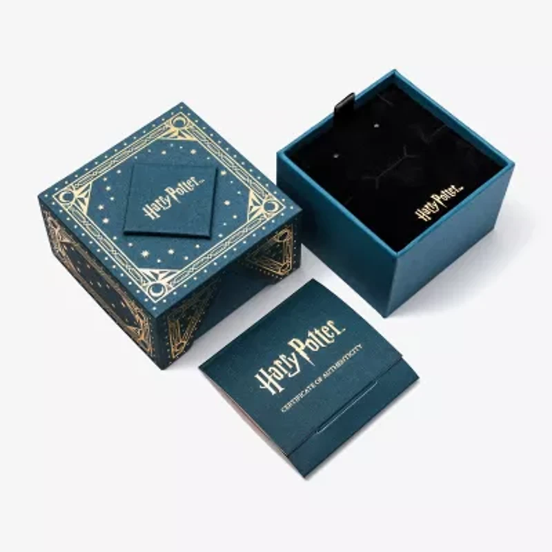 Harry Potter (F/Si2) Womens Lab Grown Diamond Accent Genuine Spinel Sterling Silver Cocktail Ring