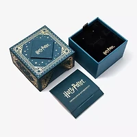 Harry Potter (F/Si2) Womens Lab Grown Diamond Accent Genuine Spinel Sterling Silver Cocktail Ring