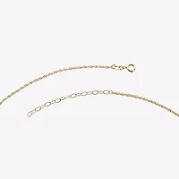 Harry Potter (F / Si2) Womens 1/10 CT. T.W. Genuine Yellow Citrine 14K Gold Over Silver 16 Inch Pendant Necklace