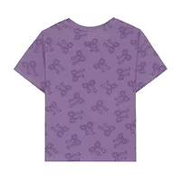 Little & Big Kid Girls Crew Neck Short Sleeve Regular Fit Hello Kitty Graphic T-Shirt