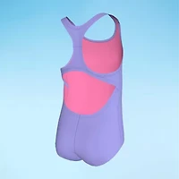 Nike Little & Big Kid Girls Long Sleeve One Piece Swimsuit