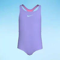 Nike Little & Big Kid Girls Long Sleeve One Piece Swimsuit