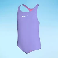 Nike Little & Big Kid Girls Long Sleeve One Piece Swimsuit