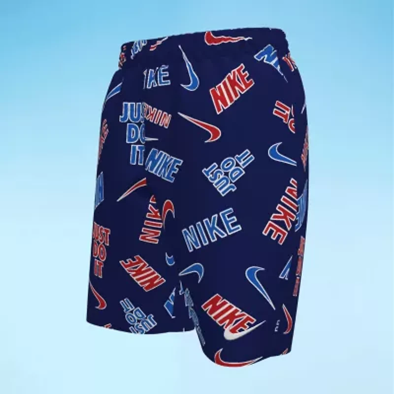 Nike Big Kid Boys Logo Swim Trunks