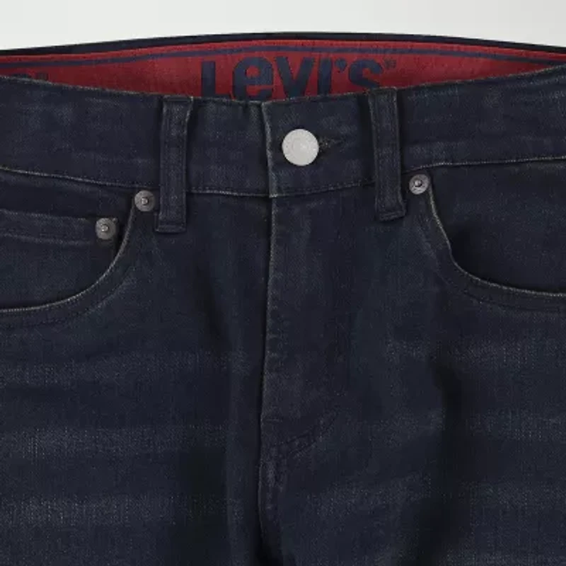 Levi's® Big Kid Boys Adjustable Waist Stretch Fabric 514™ Straight Leg Jean
