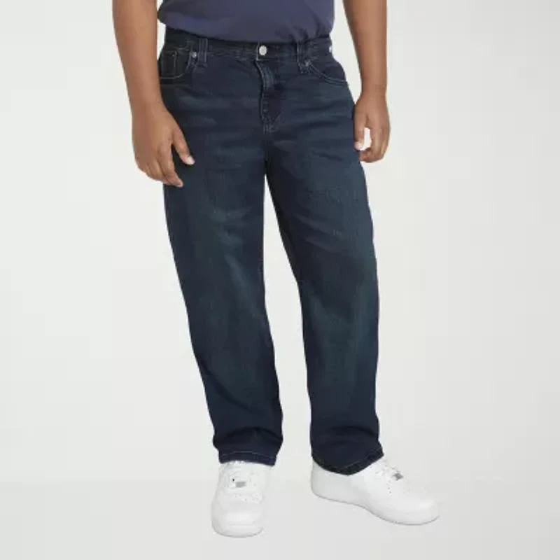 Levi's® Big Kid Boys Adjustable Waist Stretch Fabric 514™ Straight Leg Jean