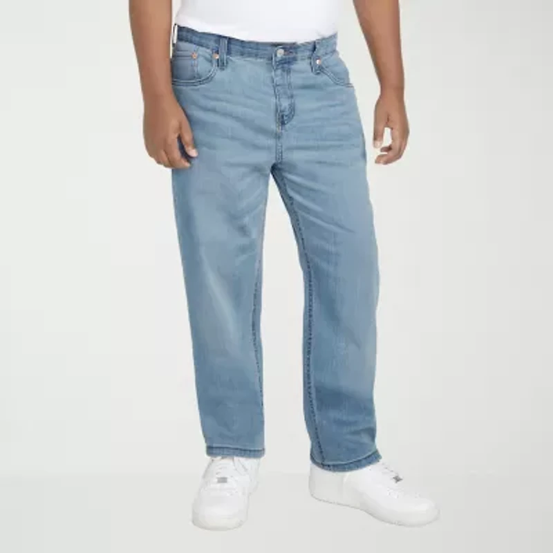 Levi's® Big Kid Boys Adjustable Waist Stretch Fabric 514™ Straight Leg Jean