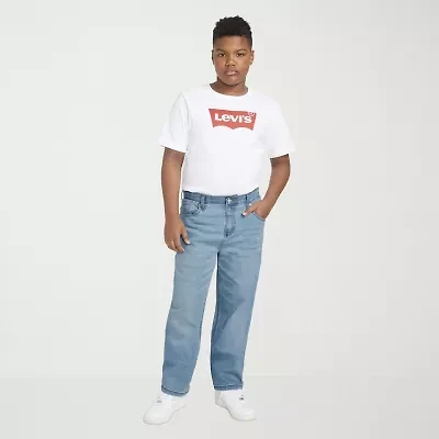 Levi's® Big Kid Boys Adjustable Waist Stretch Fabric 514™ Straight Leg Jean