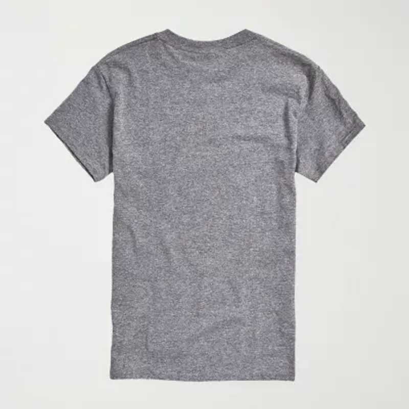 Novelty Mens Crew Neck Short Sleeve Regular Fit Graphic T-Shirt