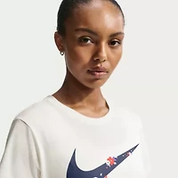 Nike Womens Crew Neck Short Sleeve Active T-Shirt