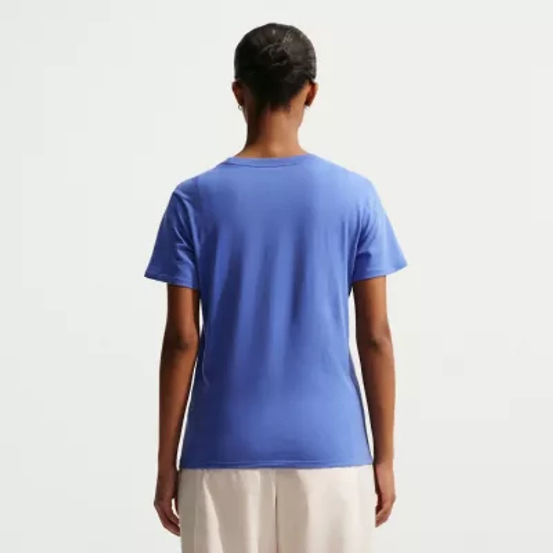 Nike Womens Crew Neck Short Sleeve Active T-Shirt