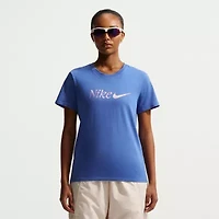 Nike Womens Crew Neck Short Sleeve Active T-Shirt