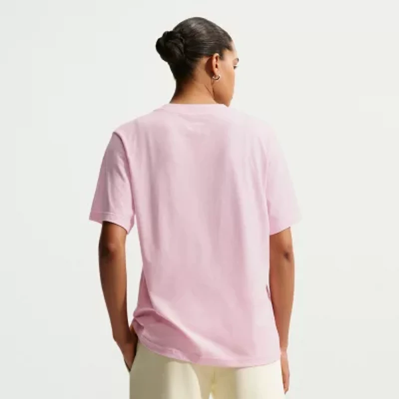 Nike Womens Crew Neck Short Sleeve Active T-Shirt