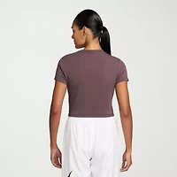 Nike Womens Crew Neck Short Sleeve T-Shirt