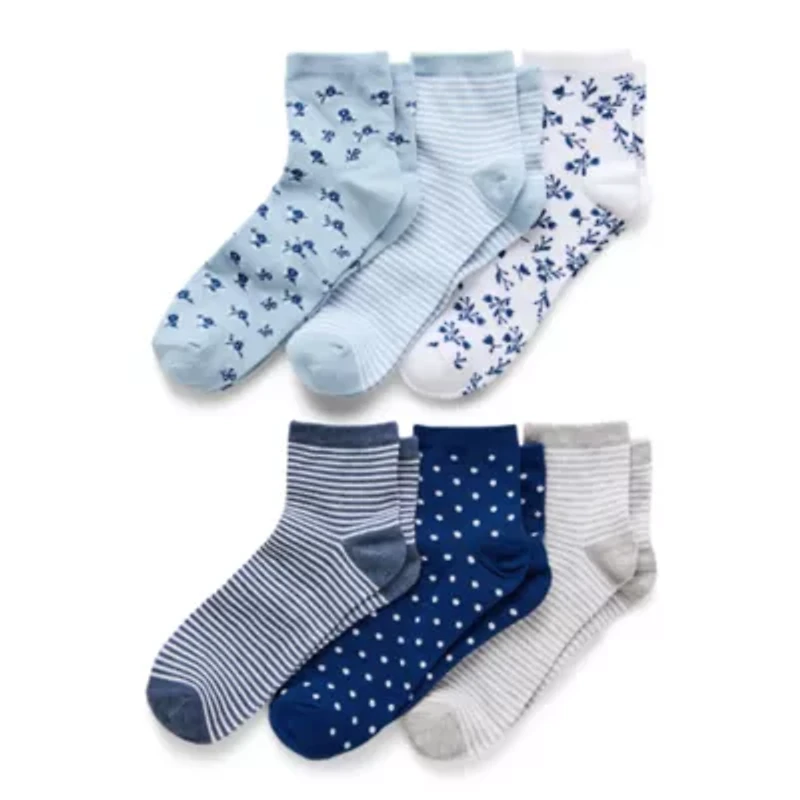 Mixit Womens Low Cut Socks