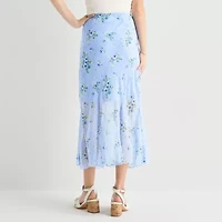 by&by Womens Juniors Maxi Skirt