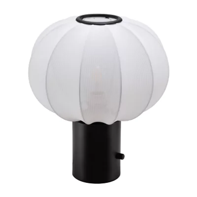 Zuo Modern Wisteria White Powder Coated Steel Steel Table Lamp