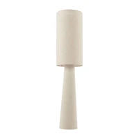 Zuo Modern Heaven Beige Pvc And Powder Coated Steel Floor Lamp
