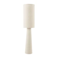 Zuo Modern Heaven Beige Pvc And Powder Coated Steel Floor Lamp