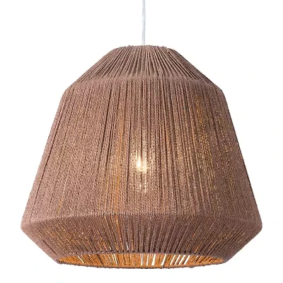 Zuo Modern Impala Brown Steel And Paper Wall Lamp