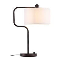 Zuo Modern Middlemist White Electroplated Steel Table Lamp