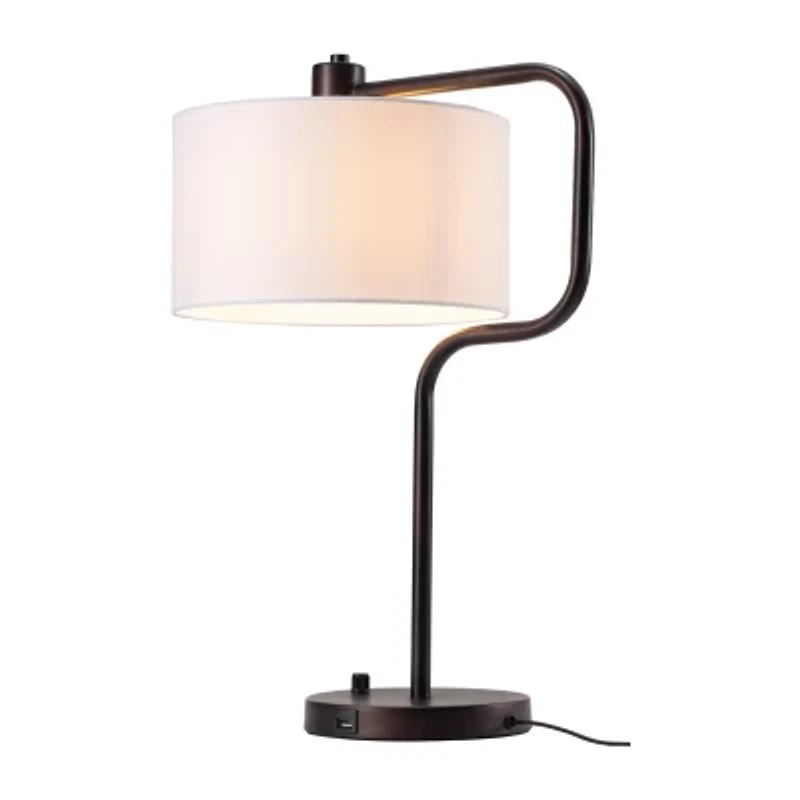 Zuo Modern Middlemist White Electroplated Steel Table Lamp