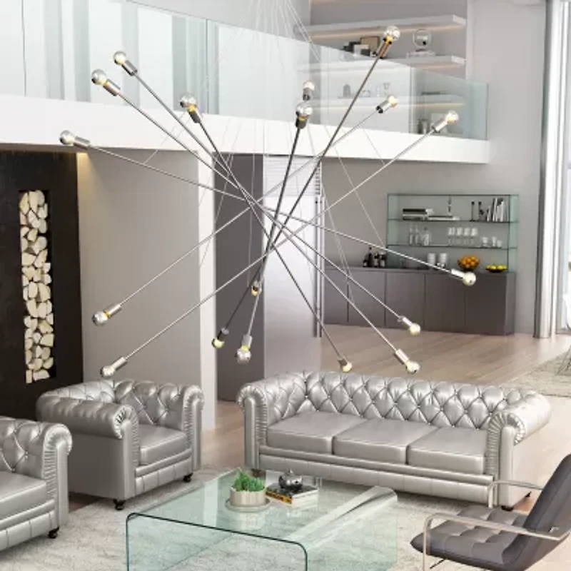 Zuo Modern Belief Chromed Steel Wall Lamp