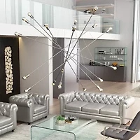 Zuo Modern Belief Chromed Steel Wall Lamp