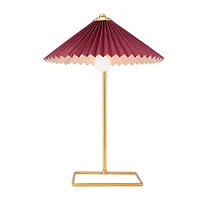 Zuo Modern Charo Red And Gold Electroplated Steel Steel Table Lamp