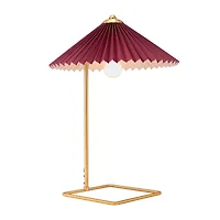 Zuo Modern Charo Red And Gold Electroplated Steel Steel Table Lamp