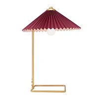 Zuo Modern Charo Red And Gold Electroplated Steel Steel Table Lamp