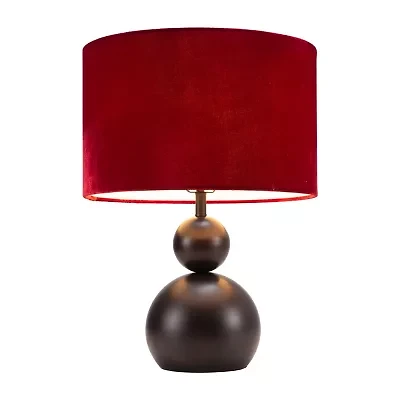 Zuo Modern Shobu Red Powder Coated Steel Table Lamp